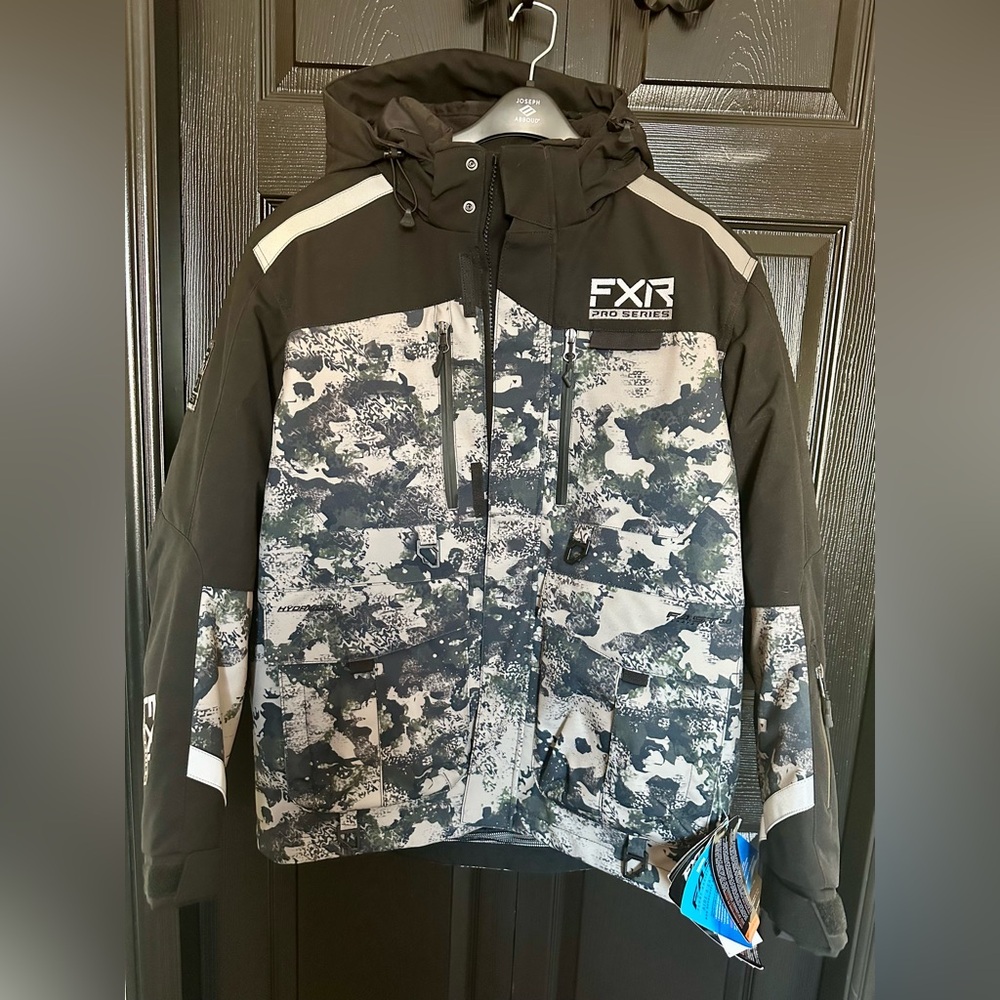 FXR Men’s Expedition X-Ice Pro Jacket Black—Size L—Winter Snowmobile